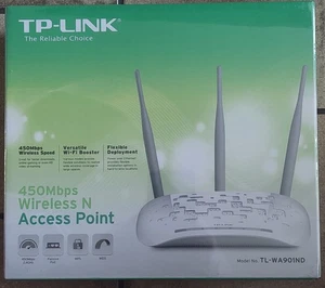 TP-Link TL-WA901ND 450 Mb/s Bezprzewodowy punkt dostępowy N. Nowy i zapieczętowany. - Zdjęcie 1 z 5