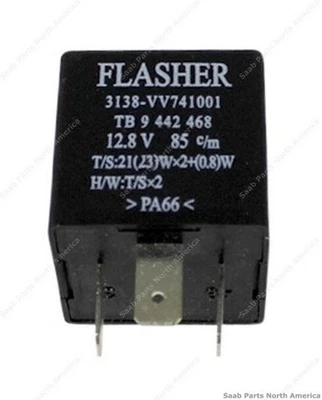 Hazard Warning Flasher Relay For 1986-1989 Saab 9000 PN# 1622411 Flosser - Image 1 of 2