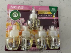 Air Wick Lufterfrischer White Flower & Melon 5 Nachfüllpack mit ätherischen Ölen - Bild 1 von 4