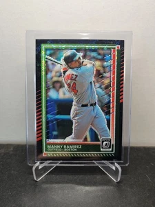 MANNY RAMIREZ 2025 Donruss Optic ⚾️ BLACK DISCO #26 BOSTON RED SOX - Bild 1 von 2