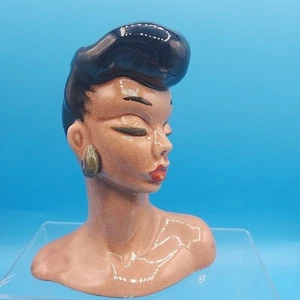 Jarrón de colección Maria Elana Dorothy KINDELL cerámica dama cabeza cerámica MCM *Leer* - Imagen 1 de 14