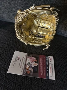 Ryne Sandberg Signed Mini Rawlings Gold Glove Autograph JSA Authentication COA - Picture 1 of 3
