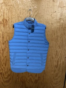 Peter Millar Crown Crafted Men’s Medium Regent Vest Brook Blue. $295 - Picture 1 of 18