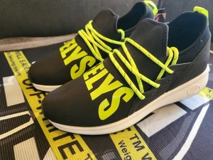 Brand New Heelys Navigator Black Yellow Sz 7M And 7Y 8.5W - Picture 1 of 9