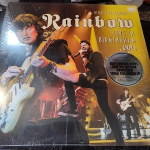 Ritchie Blackmore Rainbow - Live In Birmingham 2016 3 LP Colored NUMBERED RECORD - Picture 1 of 7