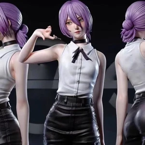 Chainsaw Man Reze Bomb GK Statue Figure Collectible Double Head Gift 1/6 Carving - Picture 1 of 9