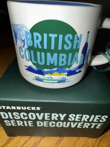 Neu im Karton Starbucks 2 Unzen British Columbia Canada Tasse Demitasse Discovery Serie - Bild 1 von 4