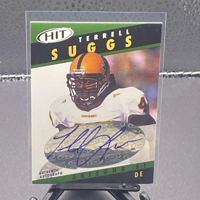 2003 Sage Hit Terrell Suggs Rookie Auto Autograph - Image 1 of 2