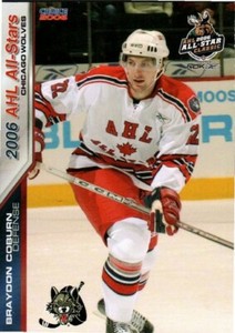 Braydon Coburn 2005-06 AHL All-Stars Chicago Wolves