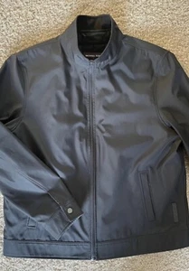 Black Michael Kors Men‘s Wind Breaker Softshell Jacket With Padded Liner, Black - Picture 1 of 9