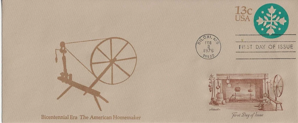 Artmaster # U572 The American Homemaker, # 10 envelope - Image 1 of 1
