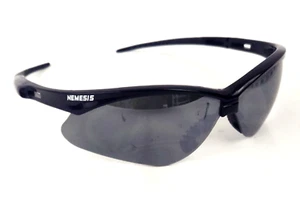 Nemesis Sunglasses Adult Unisex Wrap Around - Black Sport Sun Glasses - Picture 1 of 11