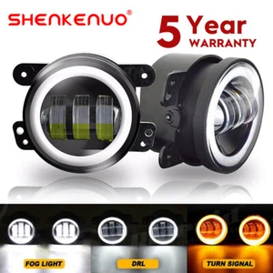 4 Inch Fog Light Pair For Subaru Crosstrek 2016-2022 LH & RH Crystal Clear Lens - Bild 1 von 16