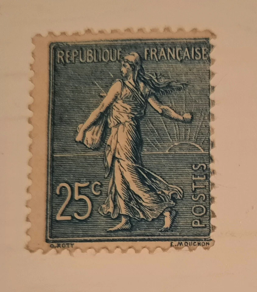 1903 France stamp SG318. Lightly hinged mint - Image 1 of 1
