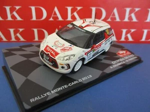 Die cast 1/43 Modellino Auto Citroen DS3 R3 Rally Monte Carlo 2013 A. Crugnola - Foto 1 di 4