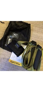 Khaki Green Fitness Exercise Door Straps New Boxed P3 Total Resistance Exercise - Picture 1 of 1