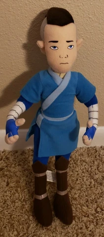 Sokka Plush From Avatar The Last Airbender Rare 13” Cover