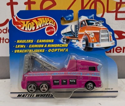 HOTWHEELS 1/64 CAMION A RIMORCHIO   MATTEL 1998 ITEM 65743 - Immagine 1 di 2