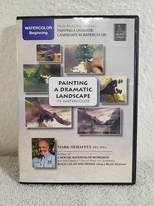 Painting a Dramatic Landscape in Watercolor by Mark Mehaffey (DVD) - Picture 1 of 3