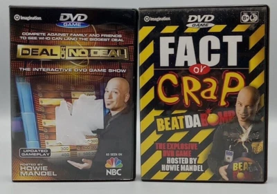Imagination Deal or No Deal Interactive & Fact or Crap DVD Games Howie Mandel - Image 1 of 4