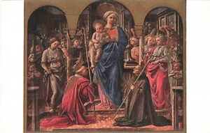 Postcard Virgin Mary Baby Jesus Portrait - Picture 1 of 2