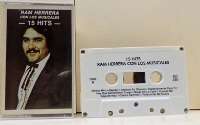 RAM HERRERA Tejano cassette tape Texas music 15 Hits Tex-Mex Vaya De Aqui - Image 1 of 2
