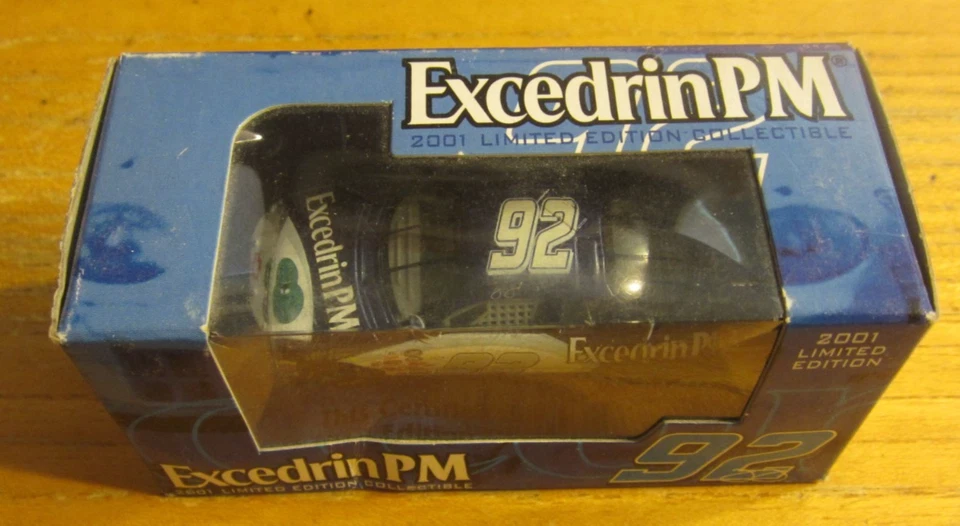 2001 Racing Champions 92 Excedrin PM Monte Carlo Jimmie Johnson Car