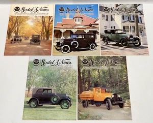 REVISTA DE NOTICIAS MODELO "A" ~ MODELO "A" CLUB RESTAURADORES ~ JUEGO DE 5 NÚMEROS (1981) - Imagen 1 de 12