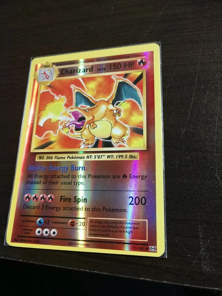 Charizard 11/108 Evolutions Reverse Holo