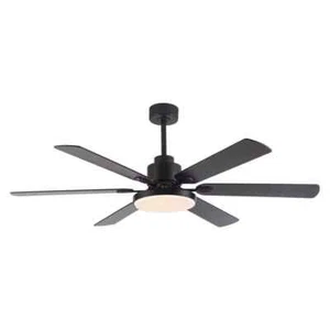 Flint Garden Ceiling Fan 14"x60" Color Changing 6-Blade w/Light+DC Motor+Remote - Picture 1 of 1