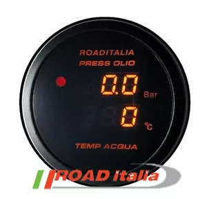 Roaditalia doppia lettura Press.olio/Temp.acqua ambra cod.1006 - Foto 1 di 1