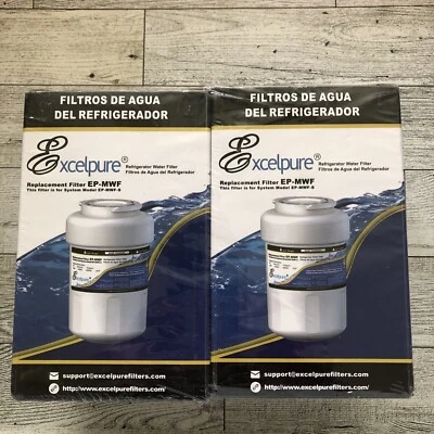 RWF0600A Replacement for GE® MWF® Water Filter SmartWater® MWFP, GWF, HDX 2 PACK - Image 1 of 4