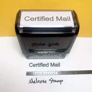 Zertifizierte Post Stempel schwarze Tinte selbstfärbend Ideal 4913 - Bild 1 von 1