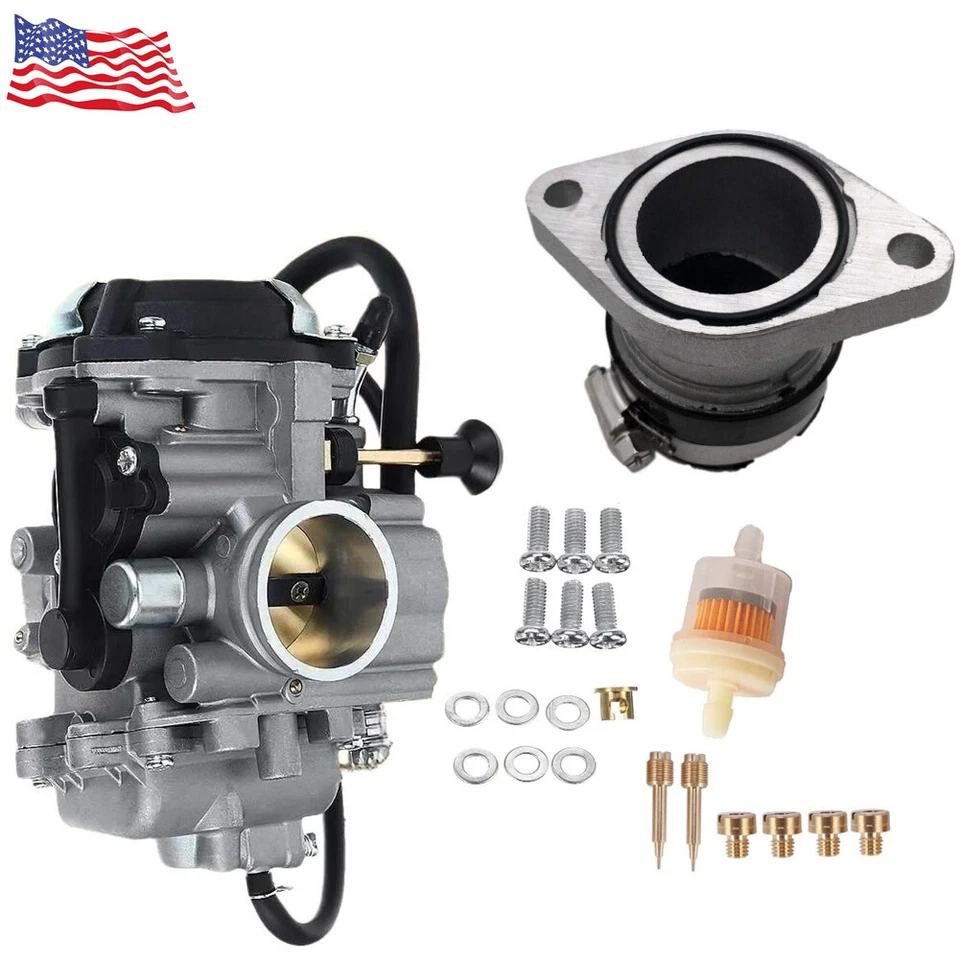 Bota colector de admisión/carburador para Yamaha Wolverine 350 YFM350FX YFM350 96-05 Foto 1 de 4