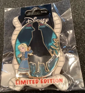 2022 Disney D23 Expo DSSH Growing Up Silhouette LE 400 Pin - Elsa (Frozen) - Picture 1 of 1