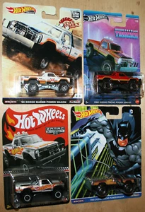 Hot Wheels 80 DODGE MACHO POWER WAGON Lot Of 4 2016-24 ZAMAC EDITION Car Culture - Picture 1 of 1