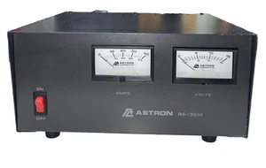 Astron RS-35M Zasilacz miernikowy 12 V 35 Amp Zasilacz HAM RADIO - Zdjęcie 1 z 6