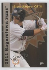 2011 MultiAd Sports Hagerstown Suns Bryce Harper #1