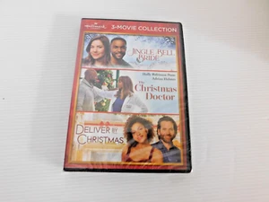 HALLMARK CHANNEL 3 MOVIE COLLECTION New DVD Jingle Bell Bride Christmas Doctor - Imagen 1 de 2