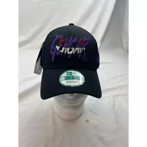 9FORTY Mens Gengar Smirk New Era Baseball Cap Hat Black 6 Panel Pokemon OS New - Picture 1 of 8