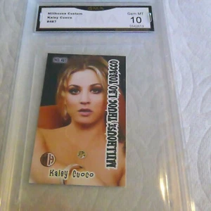KALEY CUOCO PENNY MILLHOUSE MINI THUOC LAO # 487 # 2/3 GRADO 10 L@@@K - Foto 1 di 2