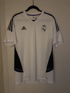 Real Madrid 22/23 Adidas White Aeroready Training Soccer Jersey Shirt NWT 2XL - Picture 1 of 8