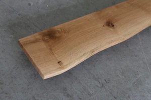 Banco per finestra rovere selvaggio legno massiccio tavola davanzale per finestra ripiano ripiano - Foto 1 di 12