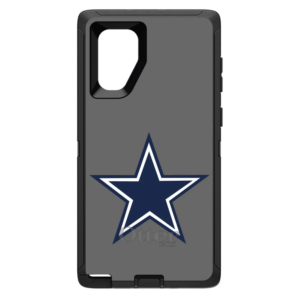 OtterBox Defender para Galaxy Note 8 9 10 + Dallas Star Gris Azul Marino Foto 1 de 1