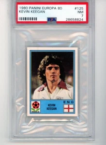 1980 Panini Europa 80 Kevin Keegan #125 PSA 7 POP 1 only 1 higher - Picture 1 of 2