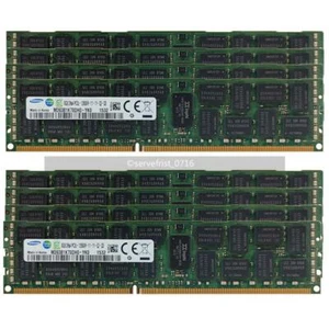DDR3L-1600 MHz 64 GB (8x 8GB) PC3L-12800R RDIMM ECC Registered Server Memory Ram - Picture 1 of 5