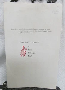 Publication Flyer for Emmanuel Robeles - Picture 1 of 2