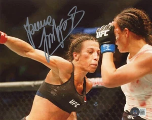 JOANNA JEDRZEJCZYK SIGNED AUTOGRAPHED 8x10 PHOTO MMA UFC FIGHTING BECKETT BAS - Picture 1 of 2