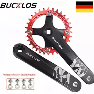 170mm manivela 32T 34T 36T óvalo 104/64mm manivela hoja de cadena MTB bicicleta AL - Imagen 1 de 17