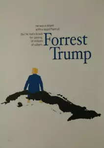 Póster Serigrafía Forrest Trump Donald Trump Política Cuba Sátira Arte Serigrafía - Imagen 1 de 8